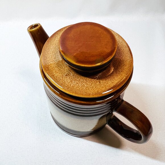 Gerz Gerzit Mid Century Teapot Vintage Coffee Pot West Germany Pottery 1949-1990 - Picture 3 of 9
